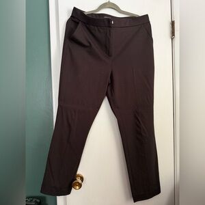 Banana Republic Dark Brown Straight Leg Pants